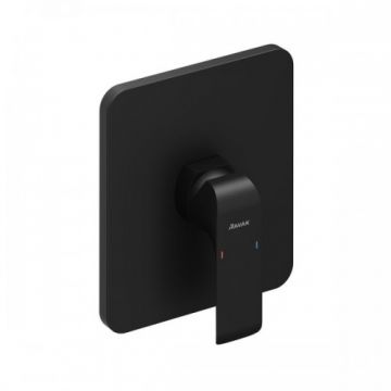 Baterie dus incastrabila Ravak Flat, fara comutator, negru mat - Culoare Negru
