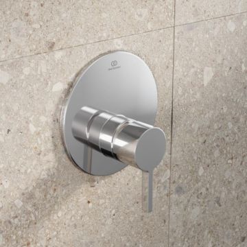 Baterie dus incastrata Ideal Standard Joy, crom - Culoare Crom