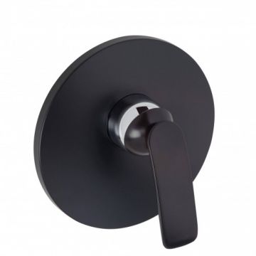 Baterie dus incastrata Kludi Balance, negru - Culoare Negru