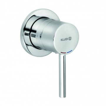 Baterie dus incastrata Kludi Bozz - Culoare Crom