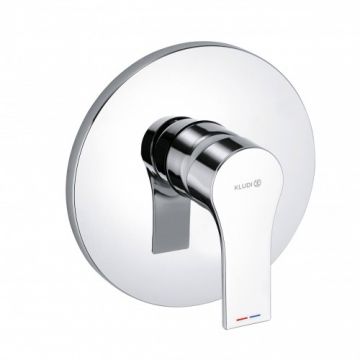 Baterie dus incastrata Kludi Zenta SL - Culoare Crom