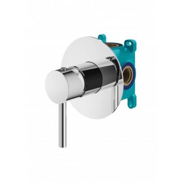 Baterie dus incastrata Mariner Rubinetterie Logica, cu kit montare - Culoare Crom