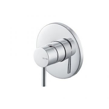 Baterie dus incastrata Vema Maira, crom - Culoare Crom