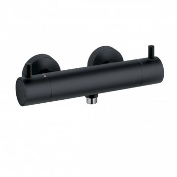 Baterie dus termostatata Kludi Bozz, negru - Culoare Negru