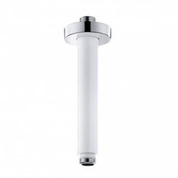 Brat de dus vertical Kludi A-QA, alb-crom