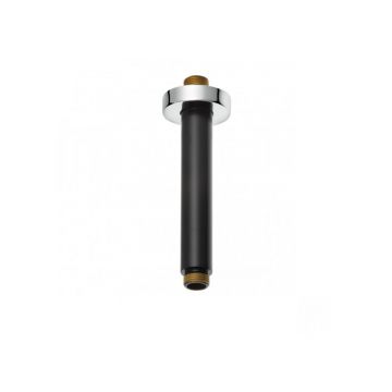 Brat dus vertical negru mat crom Kludi A-QA 6651587-00