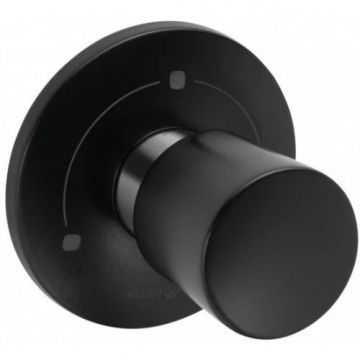 Comutator dus incastrat Kludi Balance, cu 3 cai, negru