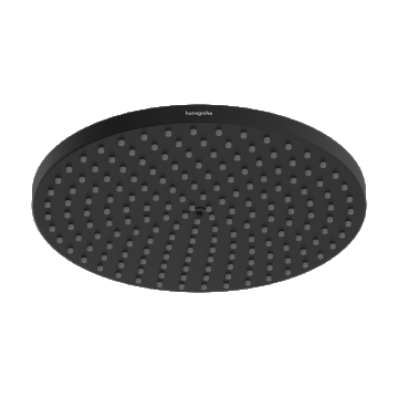 Palarie de dus Hansgrohe Raindance S 240 PowderRain cu 1jet negru mat