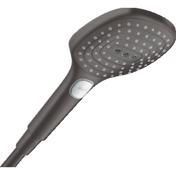 Para de dus Hansgrohe Raindance Select E 120 3jet PowderRain EcoSmart+ negru periat Para de dus Hansgrohe Raindance Select E 120 3jet PowderRain EcoSmart+ negru periat