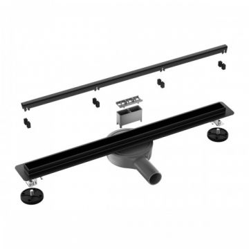 Rigola de dus Wellis W-Drain Onyx Slim 60