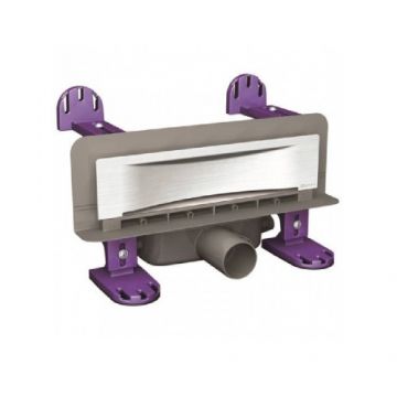 Rigola de perete Kessel Scada cu capac inox Wave