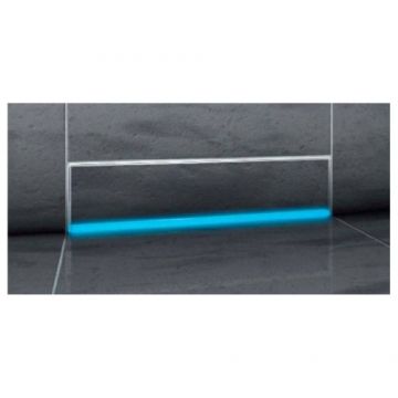 Rigola de perete Kessel Scada Invisible cu iluminare LED