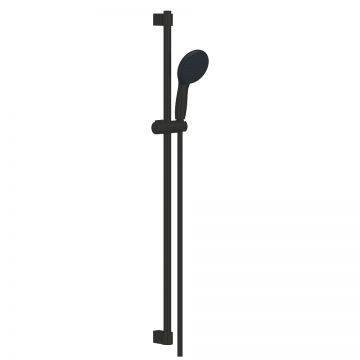 Set de dus Grohe Tempesta 110 cu para de dus cu 2 jeturi  furtun 175cm si bara de 90cm  matte black