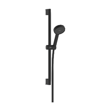 Set de dus Hansgrohe Activera Select S 95 2jet EcoSmart+ cu bara 65cm negru mat
