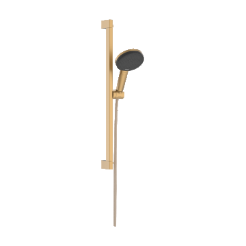 Set de dus Hansgrohe Raindance Alive Select S 125 3jet EcoSmart cu bara Unica E Puro 65cm  bronz periat