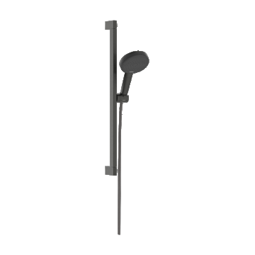 Set de dus Hansgrohe Raindance Alive Select S 125 3jet EcoSmart cu bara Unica E Puro 65cm  negru periat