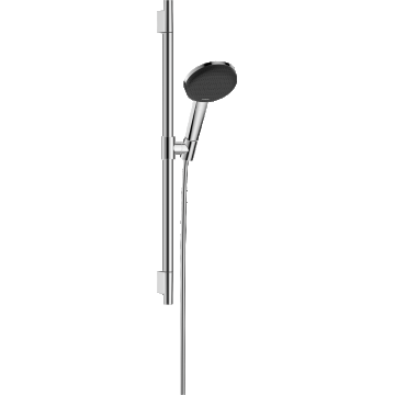 Set de dus Hansgrohe Raindance Alive Select S 125 3jet EcoSmart cu bara Unica S Puro 65cm  crom