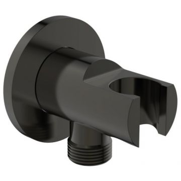 Suport para de dus  IdealRain - Ideal Standard, negru mat