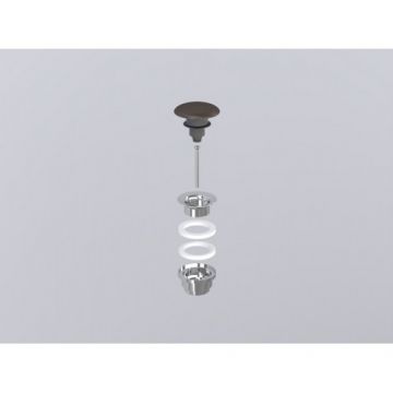 Ventil CIELO Click Clack Chrome Cu Capac Ceramic Le Terre Di Cielo - Culoare CACAO