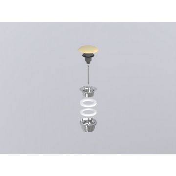 Ventil CIELO Click Clack Chrome Cu Capac Ceramic Le Terre Di Cielo - Culoare CANAPA