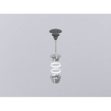 Ventil CIELO Click Clack Chrome Cu Capac Ceramic Le Terre Di Cielo - Culoare CEMENTO