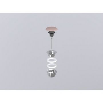 Ventil CIELO Click Clack Chrome Cu Capac Ceramic Le Terre Di Cielo - Culoare CIPRIA