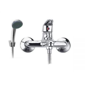 Baterie cada-dus, Ferro, Smile, crom