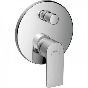 Baterie cada / dus incastrata Hansgrohe Rebris E - Culoare Crom