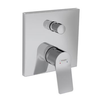 Baterie cada - dus incastrata, Hansgrohe, Vivenis, crom