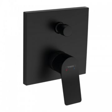 Baterie cada/dus incastrata Hansgrohe Vivenis, negru mat - Culoare Negru