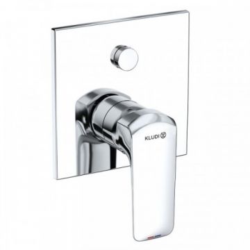 Baterie cada / dus incastrata Kludi Ameo, crom - Culoare Crom