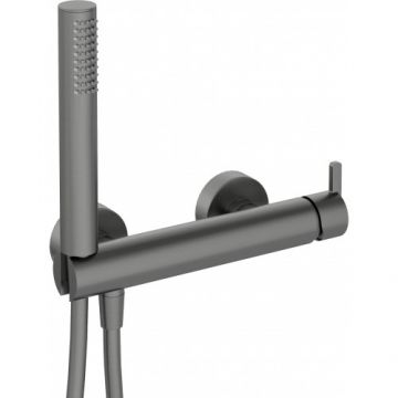 Baterie dus Deante Silia, titanium - Culoare Gri