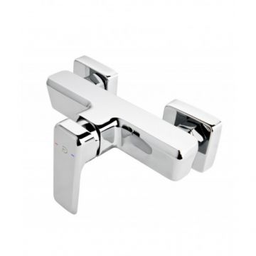 Baterie dus FDesign Brina, crom lucios - Culoare Crom