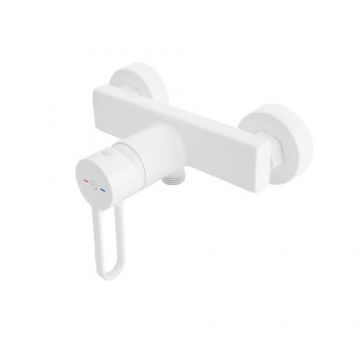 Baterie dus FDesign Zaffiro, alb - Culoare Alb pal