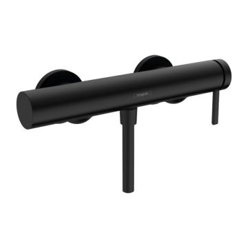 Baterie dus, Hansgrohe, Finoris, negru mat