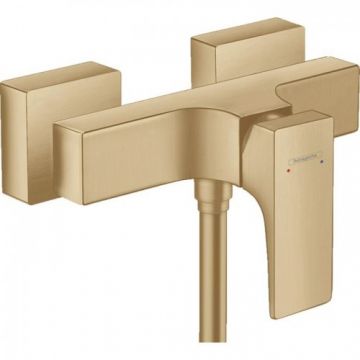 Baterie dus Hansgrohe Metropol - Culoare bronz