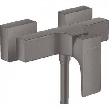 Baterie dus Hansgrohe Metropol - Culoare Gri metalic