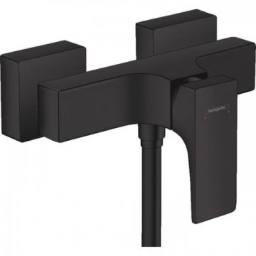 Baterie dus Hansgrohe Metropol - Culoare Negru