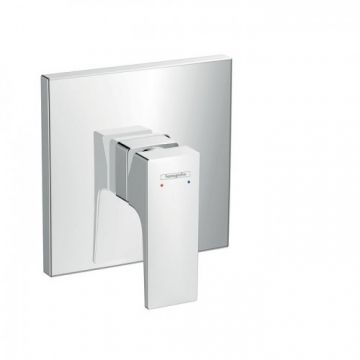 Baterie dus incastrata Hansgrohe Metropol - Culoare Crom