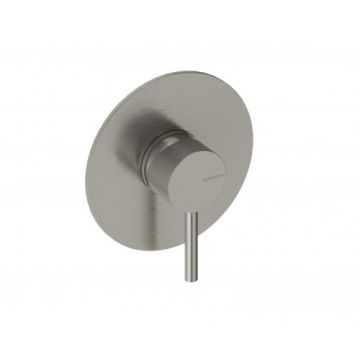 Baterie dus incastrata Sanycces Loop rotunda, nichel periat - Culoare Gri