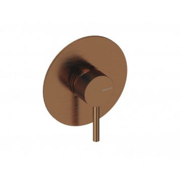 Baterie dus incastrata Sanycces Loop rotunda, rose gold periat - Culoare rose gold