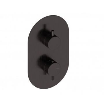 Baterie dus incastrata Sanycces Loop termostatata, metal gun - Culoare Negru