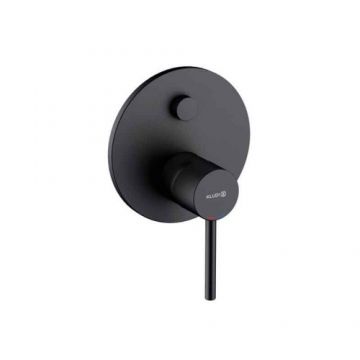 Baterie incastrata cada/dus Kludi Bozz, negru mat - Culoare Negru