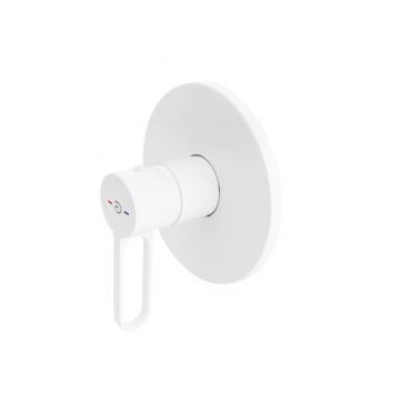 Baterie incastrata dus FDesign Zaffiro, alb - Culoare alb alpin