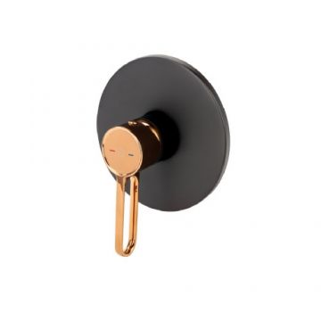 Baterie incastrata dus FDesign Zaffiro, negru rose gold - Culoare Negru