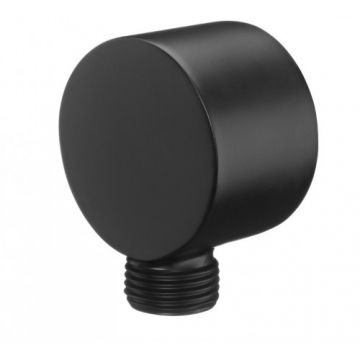 Cot racord dus Deante Cascada, negru mat