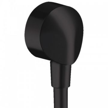 Cot racord dus Hansgrohe Fixfit E, negru mat