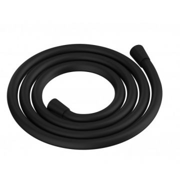 Furtun de dus Sanycces Loop PVC, negru mat