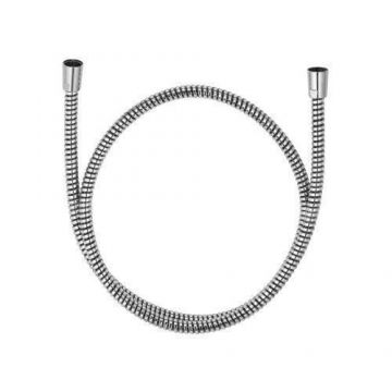 Furtun dus Kludi, Logoflex, infoliat in plastic, 1250 mm, crom