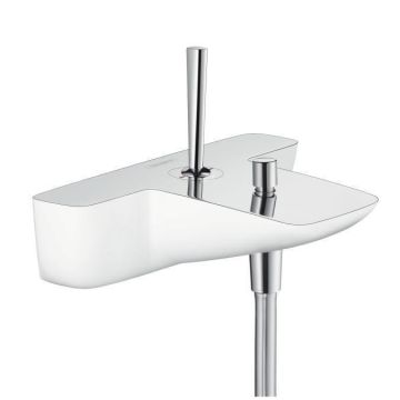 Hansgrohe, PuraVida, baterie cada-dus, crom alb